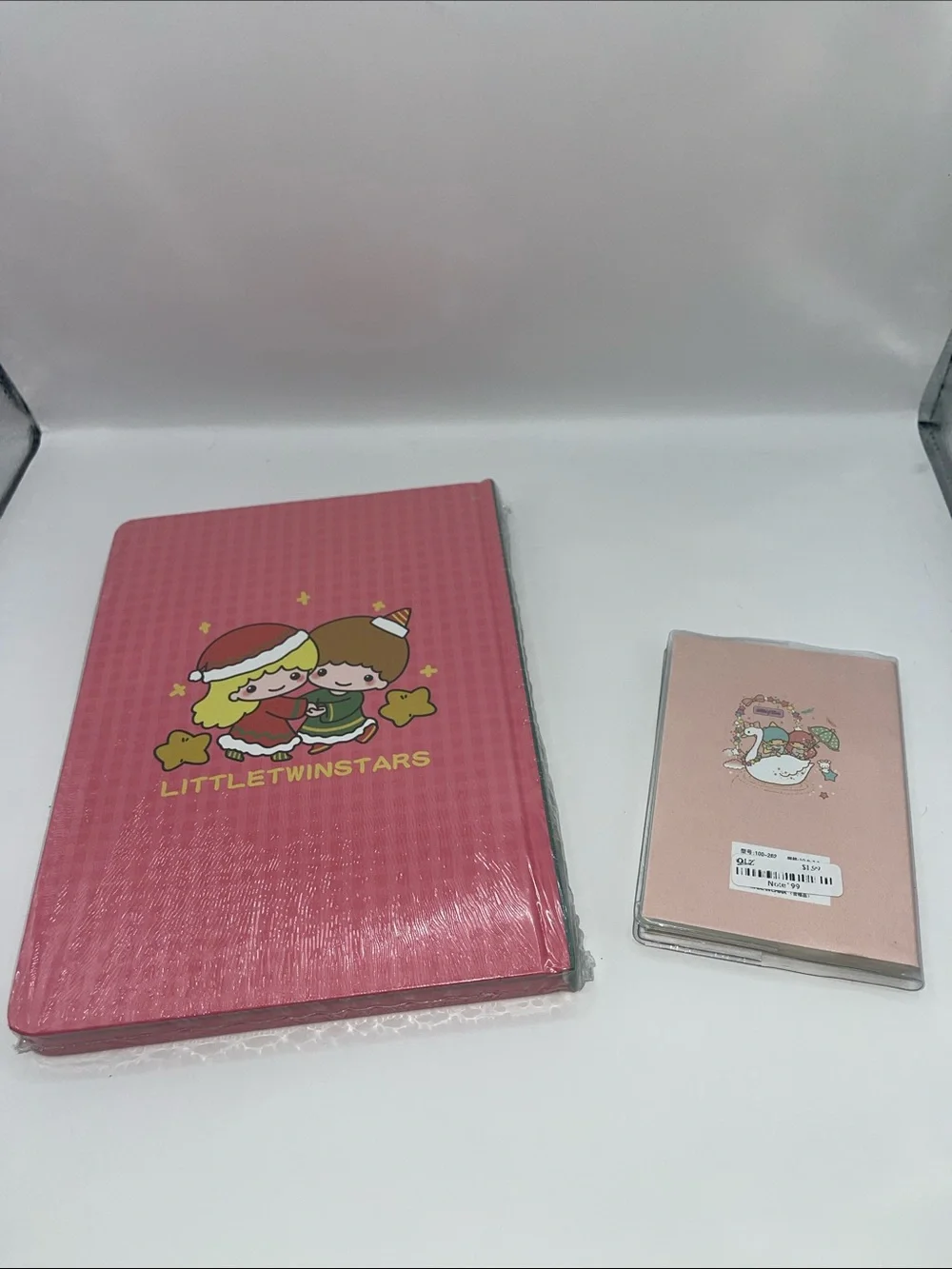 Sanrio Little Twin Stars- Merry Christmas Pink Holiday Notebook & Mini Notebook